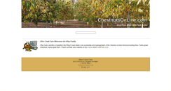 Desktop Screenshot of chestnutsonline.com